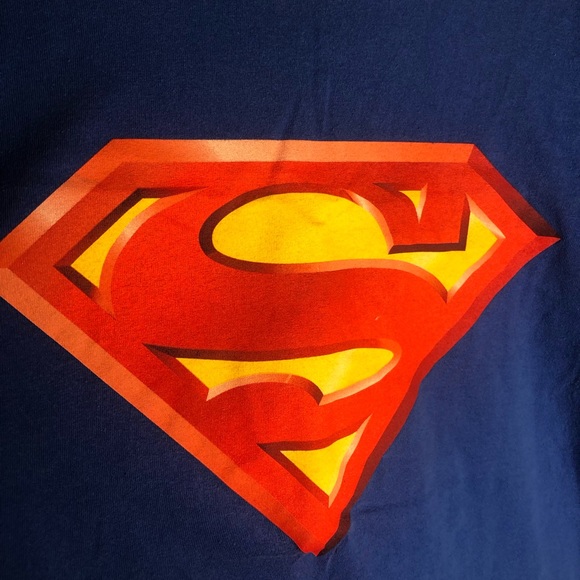 Vintage Superman T-Shirt Trademark x Medium Large - Picture 3 of 5